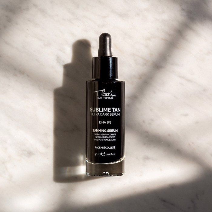 That'so Glow Drops Kit (4 Proϊonta) Enudatikes Stagnes Self tan upsilis Poiotitas me DHA & Face Up Kainotomo Make up Sprei - Dark Nude & HD Face Brush Pinelo Makigaz Kabuki & Extra-Up Adiabroxi Biggan Cruelty Free Maskara